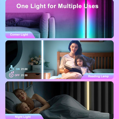 AuraPulse™ Premium LED Floor Lamp