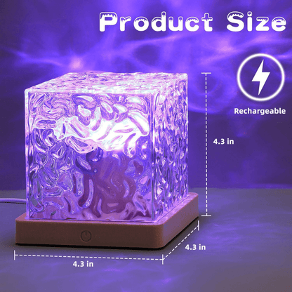 AuraPulse™ Ocean Wave Aurora Lamp