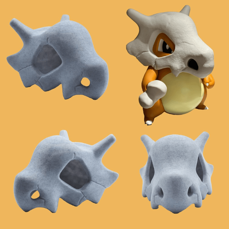 AuraPulse™ Premium Cubone Skull Controller Stand
