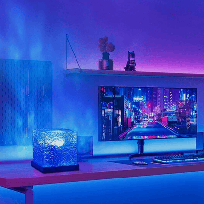 AuraPulse™ Ocean Wave Aurora Lamp