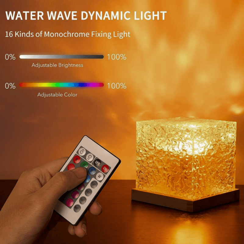AuraPulse™ Ocean Wave Aurora Lamp